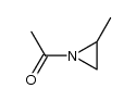 1-acetyl-2-methyl-aziridine Structure