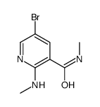 5-Bromo-N-methyl-2-(methylamino)-pyridine-3-carboxamide picture