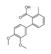 2-(3,4-dimethoxyphenyl)-6-methylbenzoic acid Structure