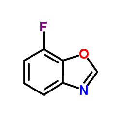 7-Fluoro-1,3-benzoxazole Structure