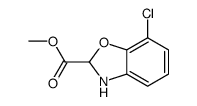 Methyl 7-chloro-2,3-dihydrobenzo[d]oxazole-2-carboxylate Structure