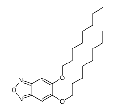 5,6-Bis(octyloxy)benzo-2,1,3-oxadiazole结构式