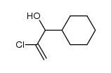 2-chloro-1-cyclohexyl-2-propen-1-ol Structure