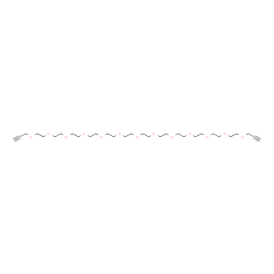 丙炔基-十二聚乙二醇-丙炔基结构式
