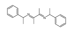 (+)-N,N'-bis((R)-1-phenylethyl)-2,3-butanediimine结构式