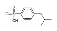 hydroxy-[4-(2-methylpropyl)phenyl]-oxo-sulfanylidene-λ6-sulfane结构式