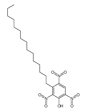 2,4,6-trinitro-3-pentadecylphenol Structure
