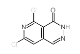 5,7-二氯吡啶并[3,4-d]哒嗪-4-(3H)-酮结构式