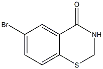6-Bromo-2,3-dihydro-benzo[e][1,3]thiazin-4-one结构式