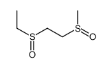 1-ethylsulfinyl-2-methylsulfinylethane结构式