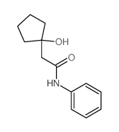Cyclopentaneacetamide,1-hydroxy-N-phenyl- picture