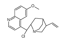 (8alpha,9R)-9-chloro-6'-methoxycinchonan Structure
