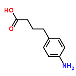 4-(4-Aminophenyl)butanoic acid Structure