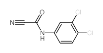 Carbonocyanidic amide,(3,4-dichlorophenyl)- (9CI)结构式