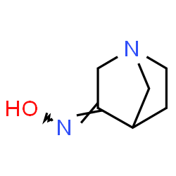 1-Azabicyclo[2.2.1]heptan-3-one,oxime(9CI)结构式