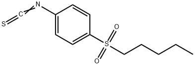 1-isothiocyanato-4-(pentylsulfonyl)benzene Structure