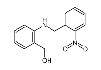 2-[N-(2-nitrobenzyl)amino]benzyl alcohol Structure