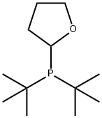 Bis(1,1-dimethylethyl)(tetrahydro-2-furanyl)phosphine结构式