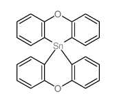 10,10'-Spirobi[10H-phenoxastannin](9CI) Structure