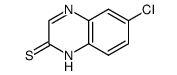 6-chloroquinoxalin-2-thione Structure