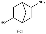 5-aminobicyclo[2.2.1]heptan-2-ol hydrochloride structure