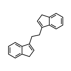 1,2-Bis-(1H-inden-3-yl)-ethane structure