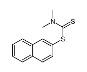 naphthalen-2-yl N,N-dimethylcarbamodithioate结构式