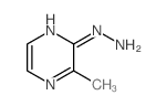 (3-methylpyrazin-2-yl)hydrazine结构式