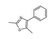2,5-Dimethyl-4-phenylthiazole structure