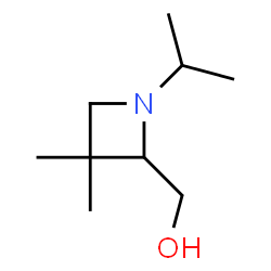 2-Azetidinemethanol,3,3-dimethyl-1-(1-methylethyl)-(9CI) Structure