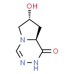 Pyrrolo[1,2-d][1,2,4]triazin-1(2H)-one, 6,7,8,8a-tetrahydro-7-hydroxy-, (7R,8aS)- (9CI) picture