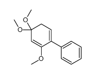 1,1-Biphenyl,2,4,4-trimethoxy-(9CI) Structure
