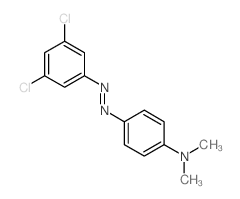 Benzenamine,4-[2-(3,5-dichlorophenyl)diazenyl]-N,N-dimethyl-结构式