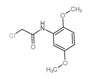 2-氯-N-(2,5-二甲氧基苯基)乙酰胺结构式