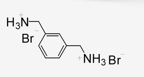 1,3-benzenedimethylamine hydrobromide Structure