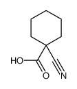 1-氰基环己烷甲酸结构式