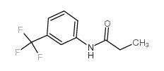 3'-(三氟甲基)丙酰苯胺结构式