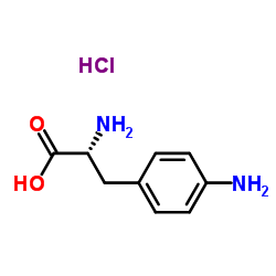 (R)-methyl 2-amino-3-(4-aminophenyl)propanoate dihydrochloride Structure