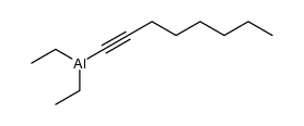 Diethyl-(1-octin-1-yl)-aluminium结构式