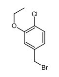 4-(bromomethyl)-1-chloro-2-ethoxybenzene structure