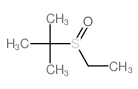 Propane,2-(ethylsulfinyl)-2-methyl- Structure