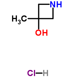 1-Methyl-3-azetidinol hydrochloride structure