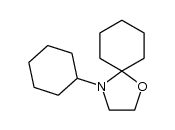 4-cyclohexyl-1-oxa-4-azaspiro[4.5]decane Structure