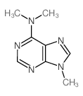 9H-Purin-6-amine,N,N,9-trimethyl- structure