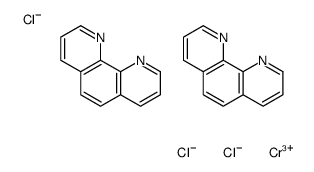 chromium(3+),1,10-phenanthroline,trichloride结构式