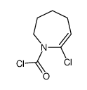 7-chloro-2,3,4,5-tetrahydroazepine-1-carbonyl chloride Structure