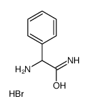 (2-amino-2-oxo-1-phenylethyl)azanium,bromide Structure