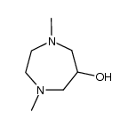 1,4-dimethylhexahydro-1H-1,4-diazepin-6-ol Structure