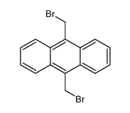 9,10-双(溴甲基)蒽结构式