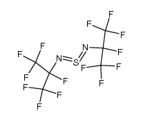 sulfur bis(perfluoroisopropylimide)结构式